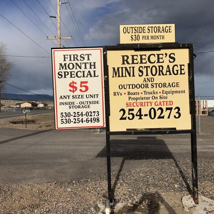 Reeces Mini Storage Logo