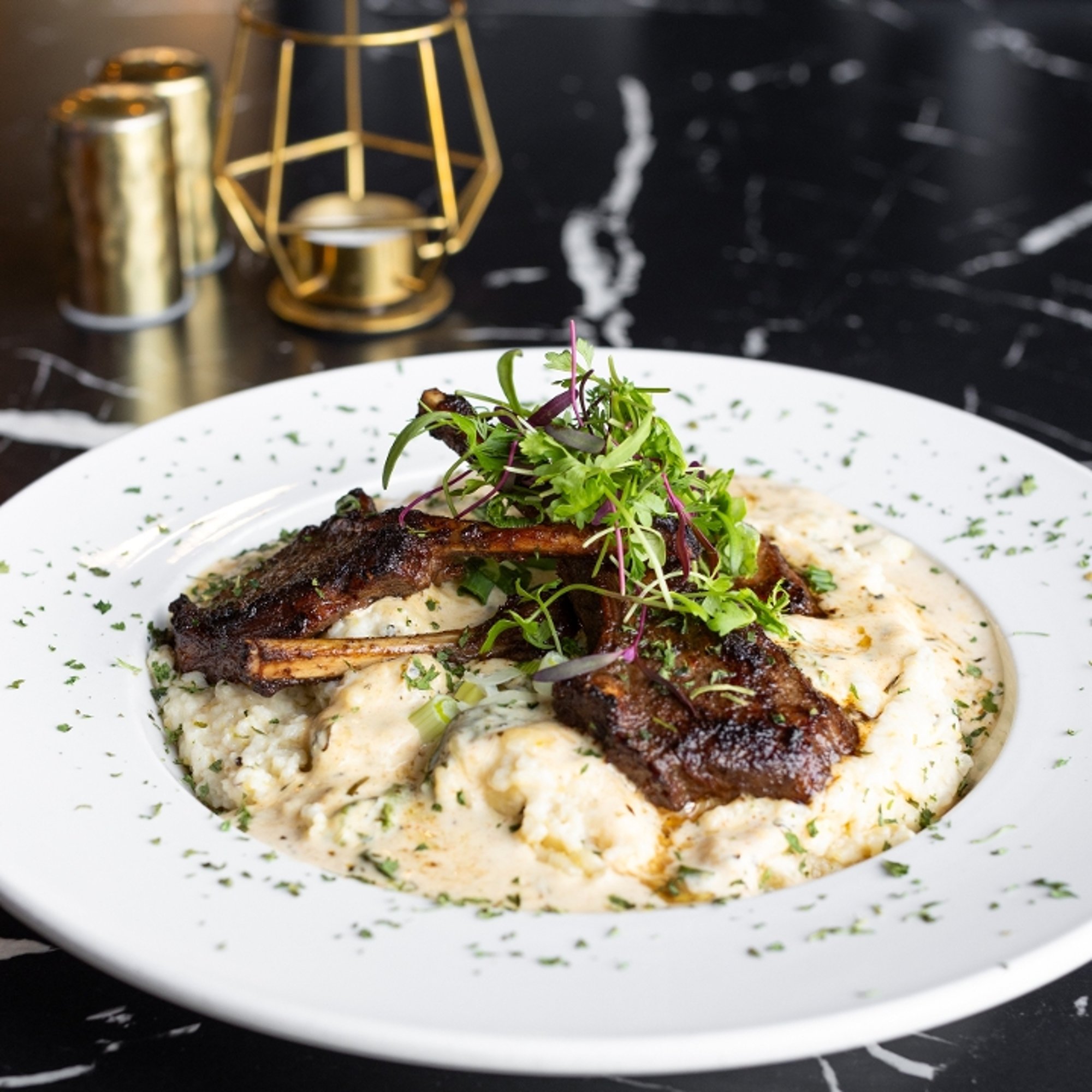 Lamb and Grits