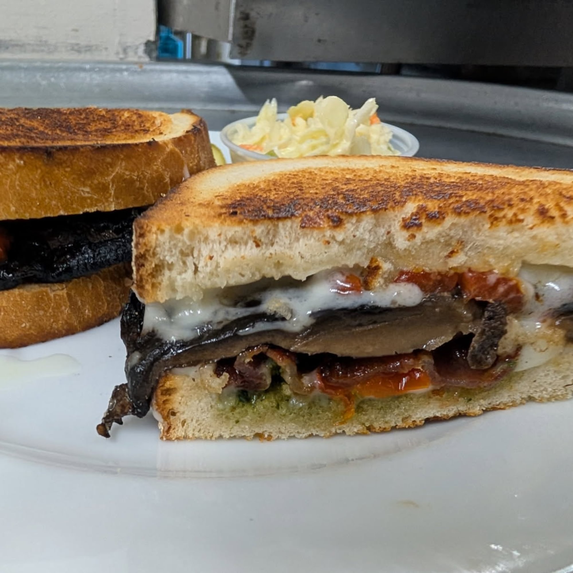 Grilled Portobello Paninis