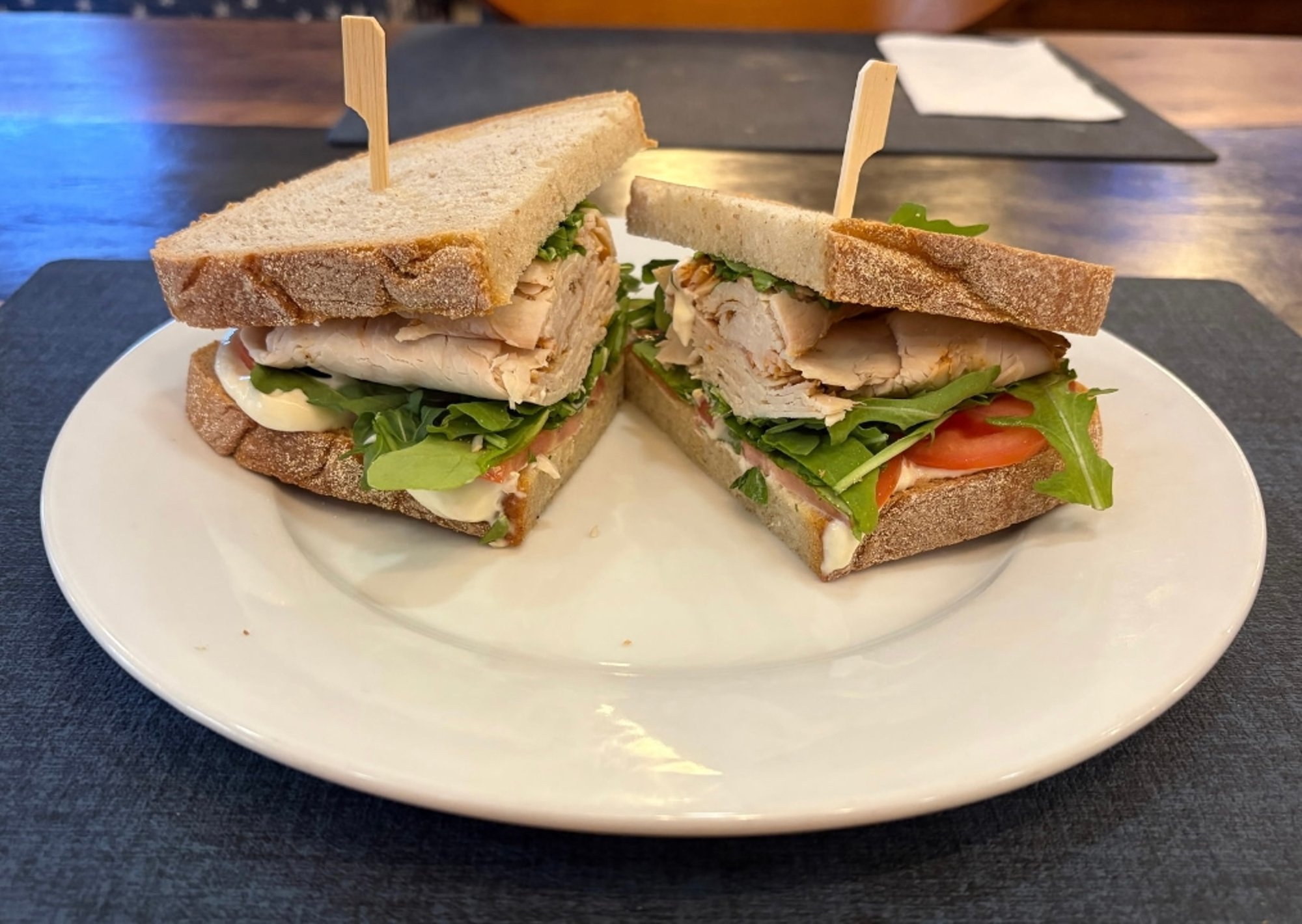 Wood Fired Roast Turkey Sandwich