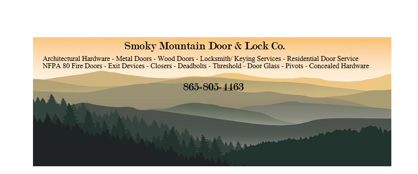 Smoky Mountain Door and Lock Image