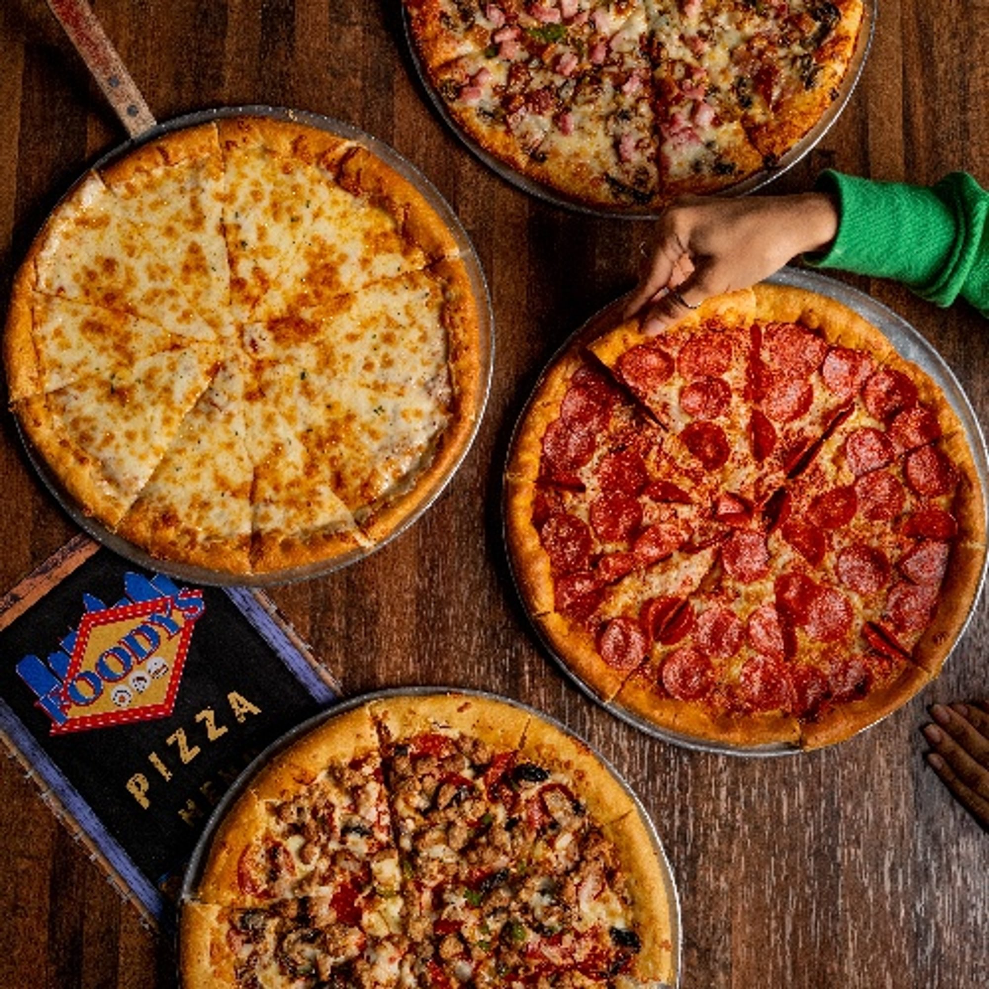 Two Large 2 Topping Pizzas Special