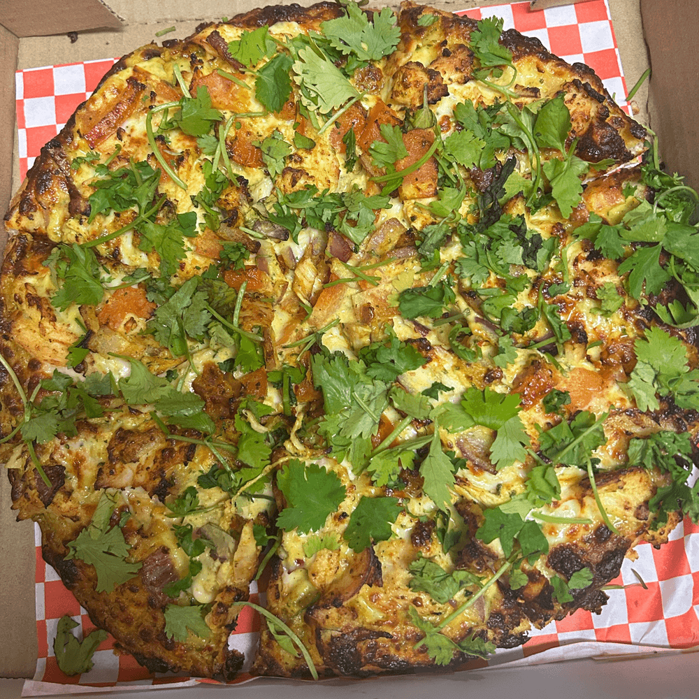 Chicken Curry Pizza (Tuesday Special)