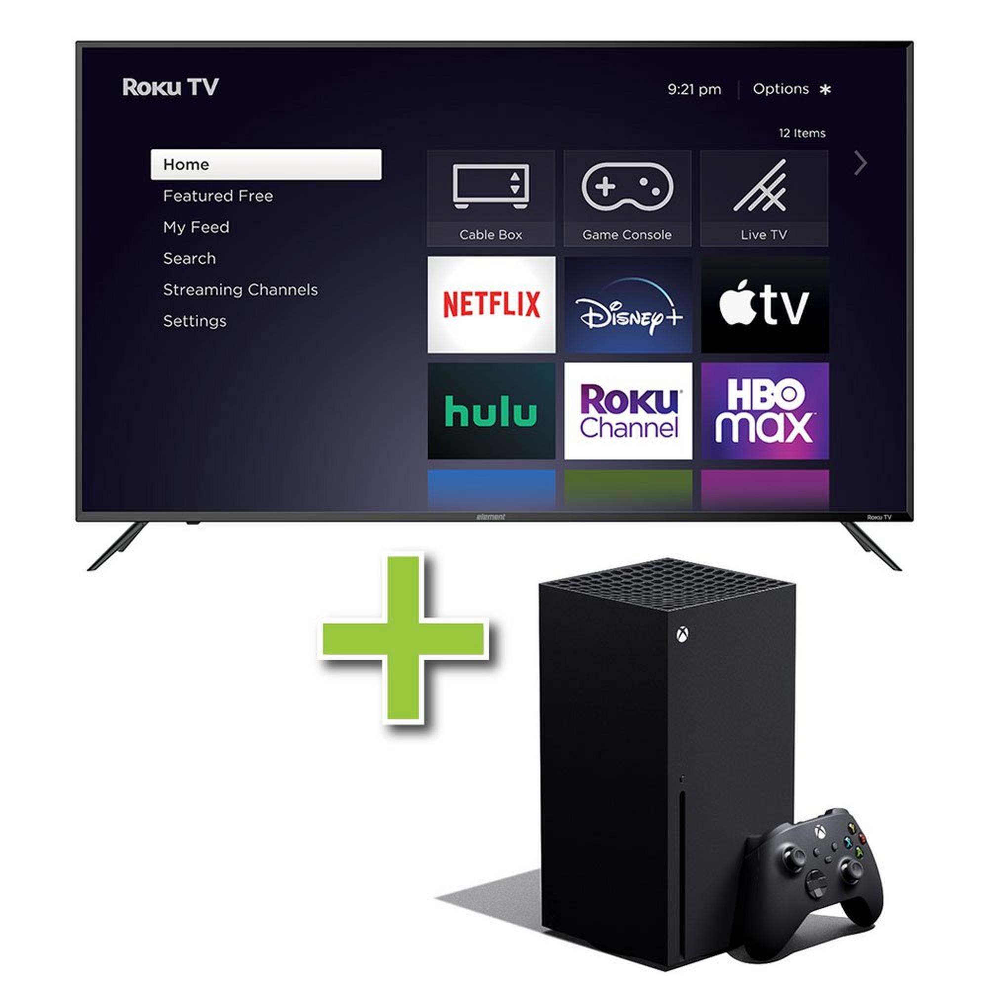 65" Element TV w/ 4K Ultra HD Resolution & Xbox Series X