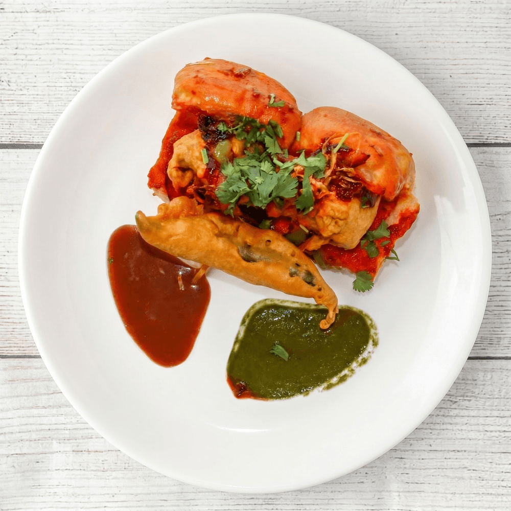 Schezwan Vada Pav