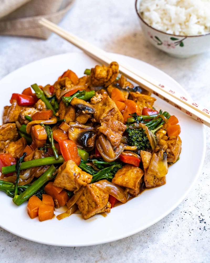 Tofu Vegetable Chop Suey (Large)