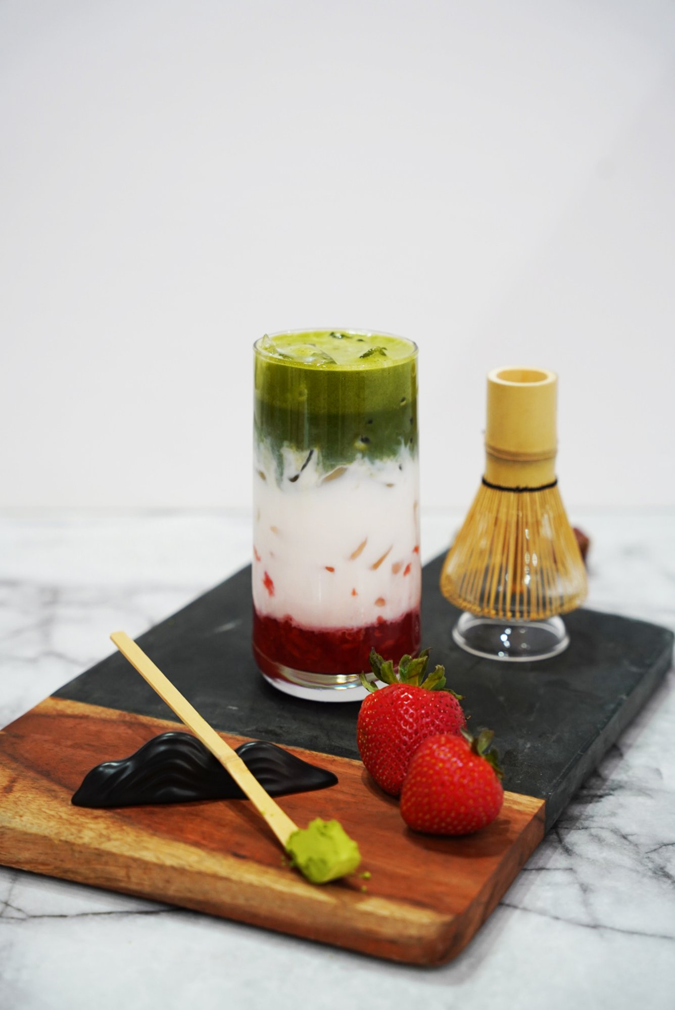 Strawberry Matcha Bliss