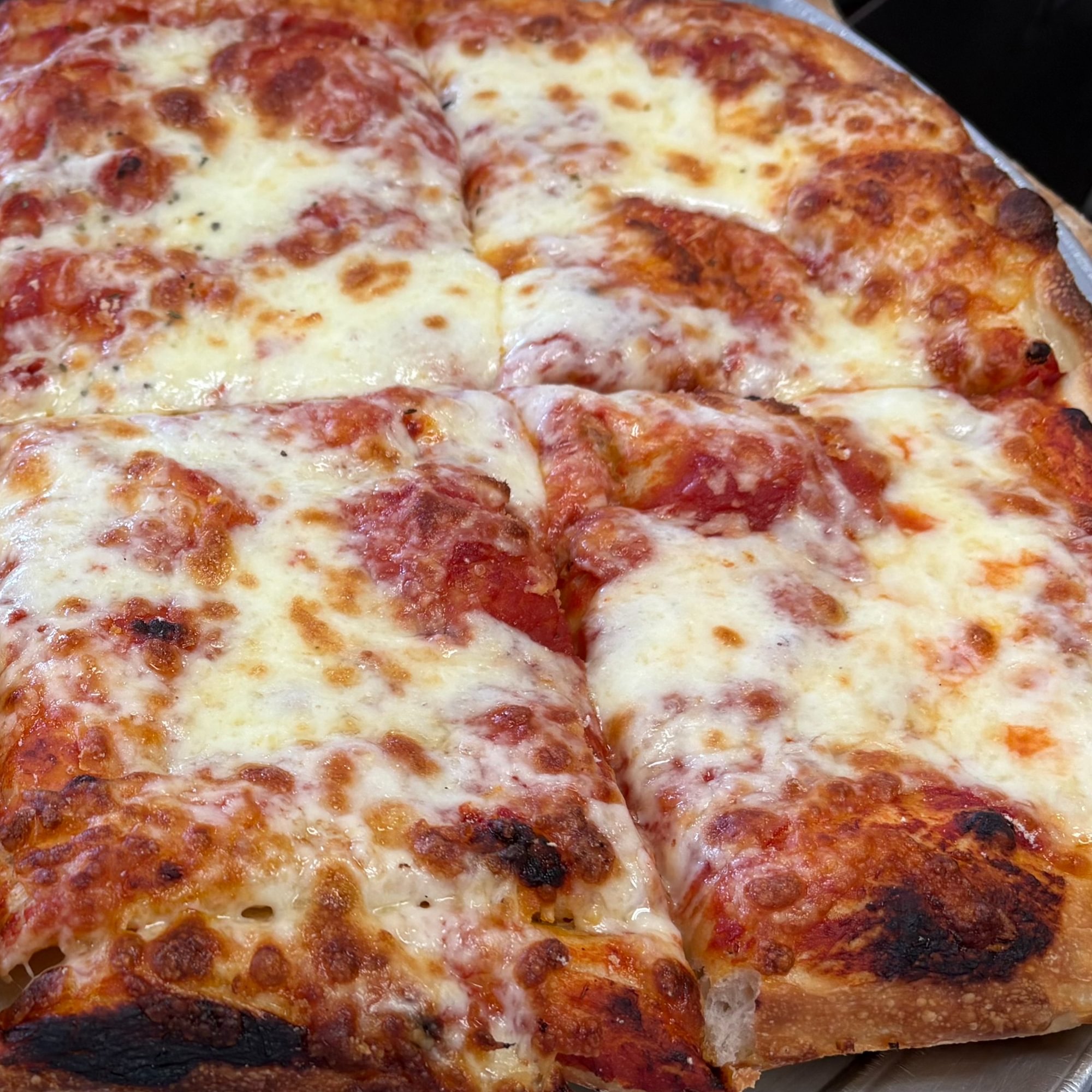 Square Pan Cheese Slice