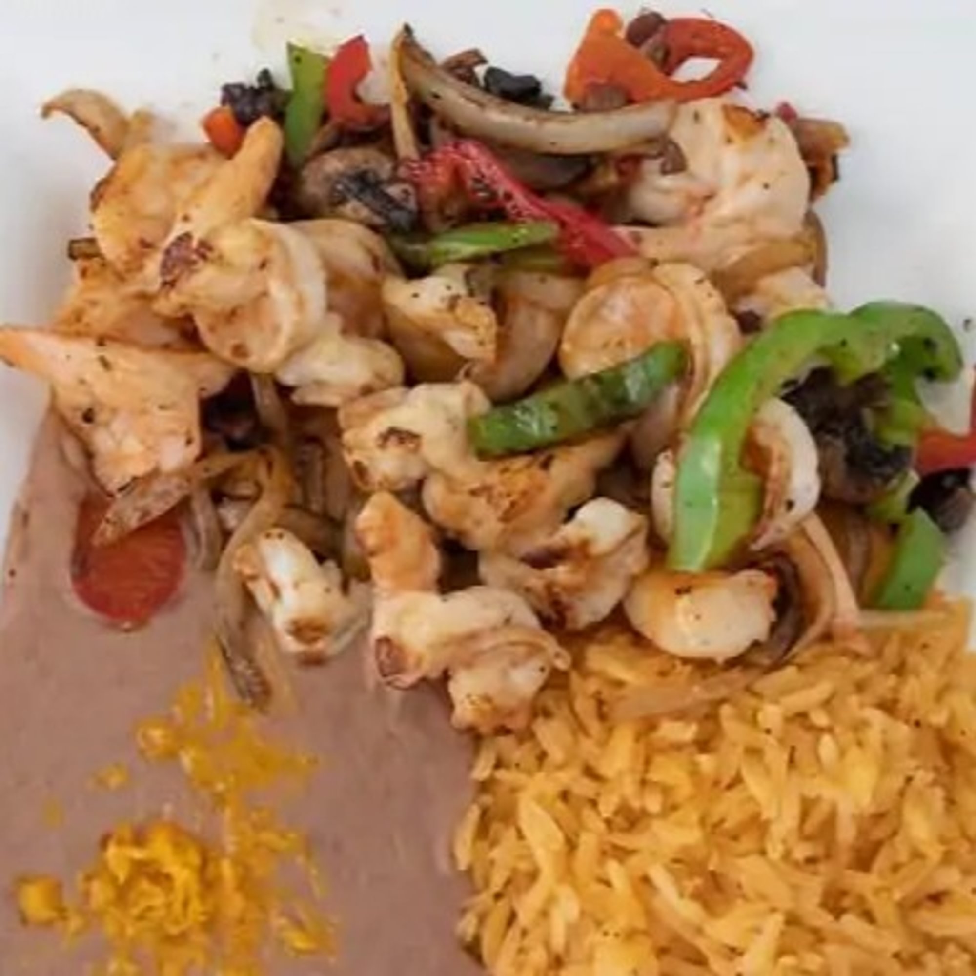 Fajitas De Camaron