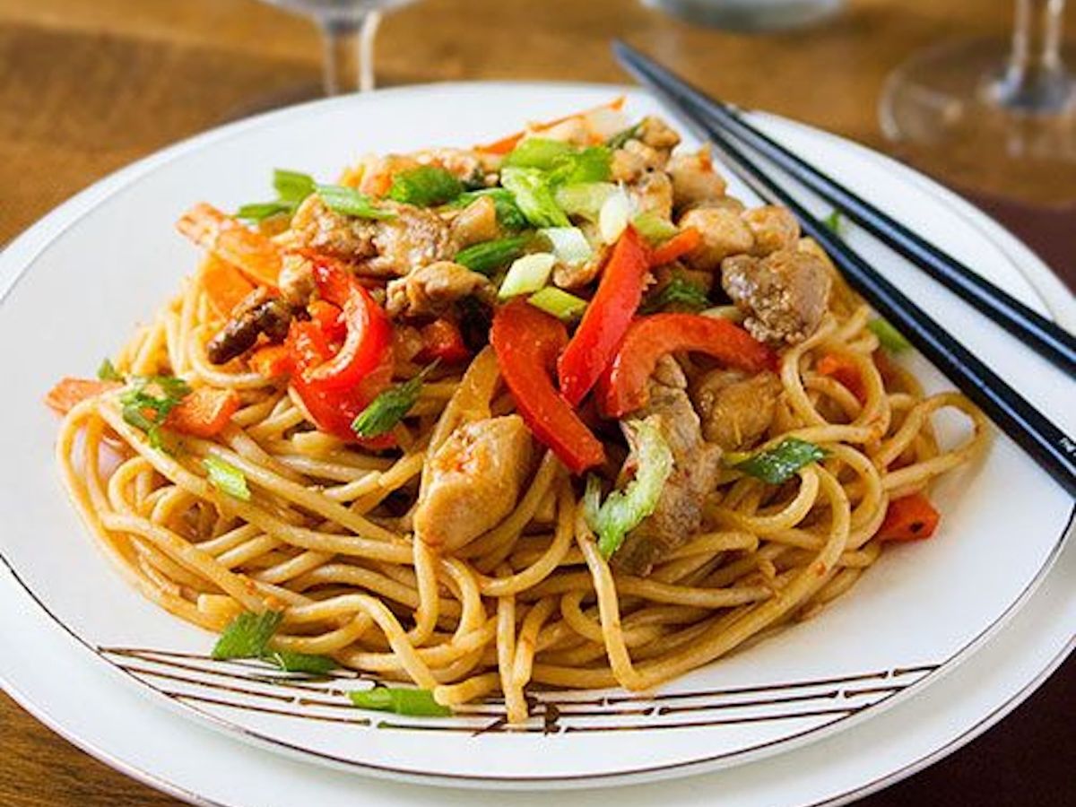 Chicken Szechuan Noodles
