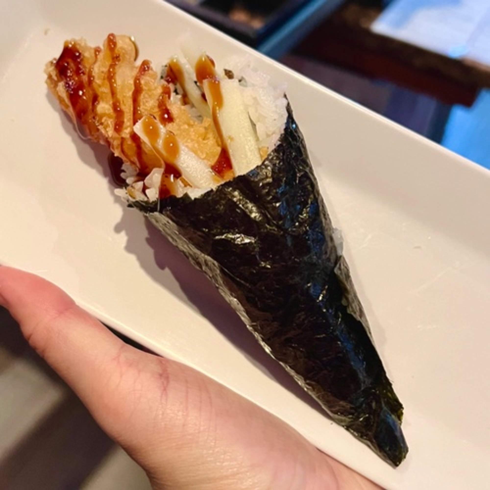 Shrimp Tempura Hand Roll
