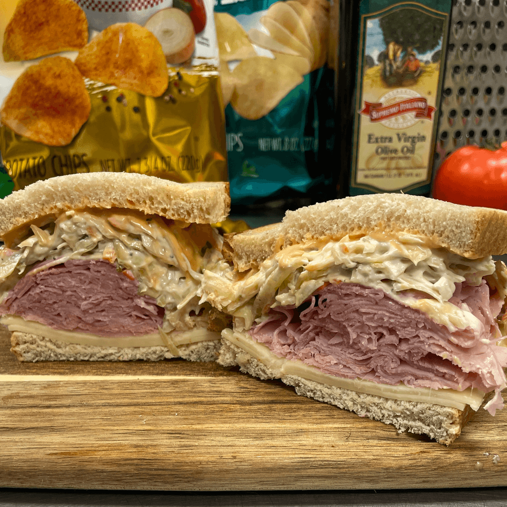 Boiled Ham and Swiss Sloppy Joe