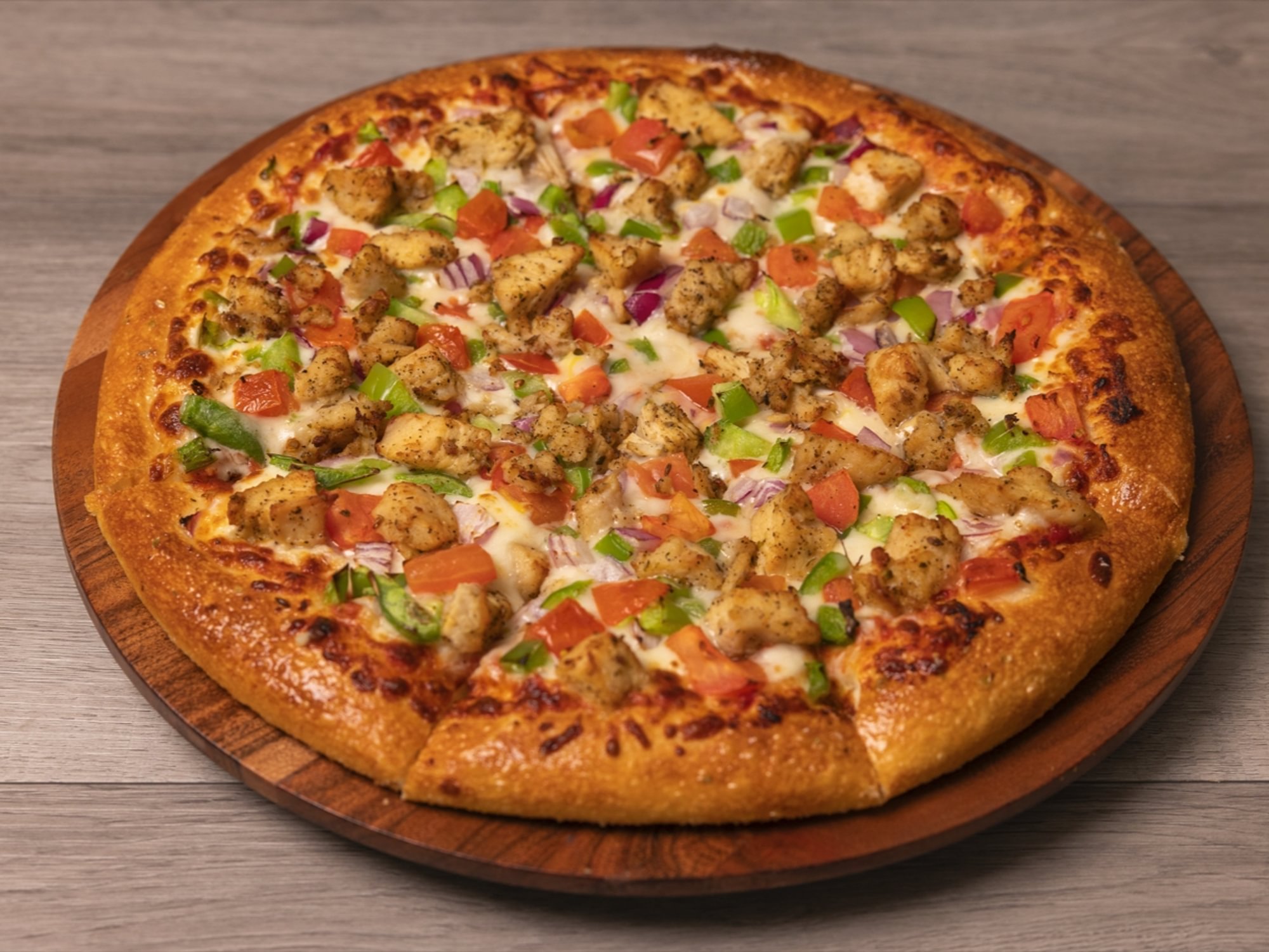 Medium Halal Chicken Pizza