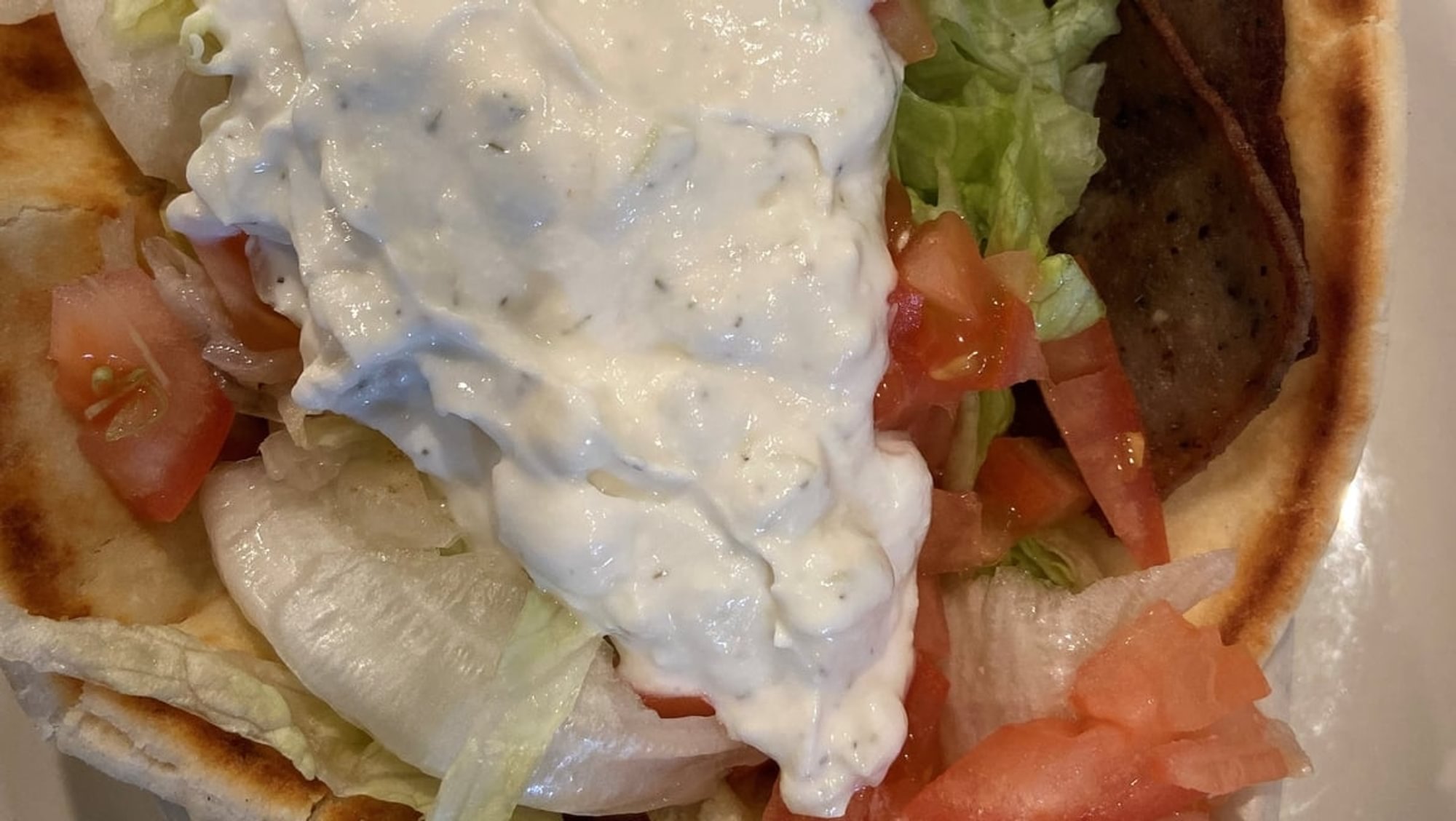 Greek Gyro Sandwich