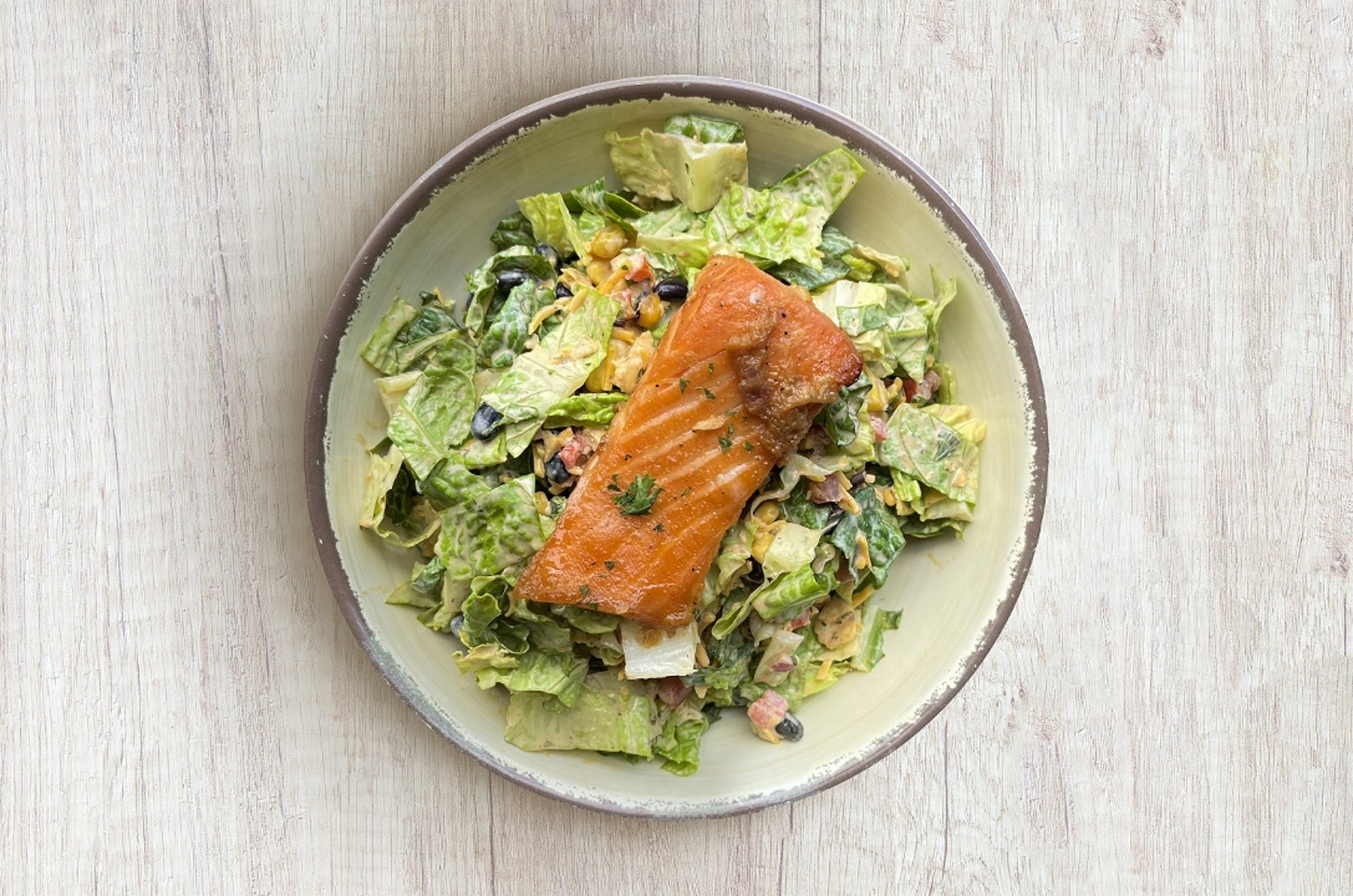 Southwest Grilled Salmon Salad
