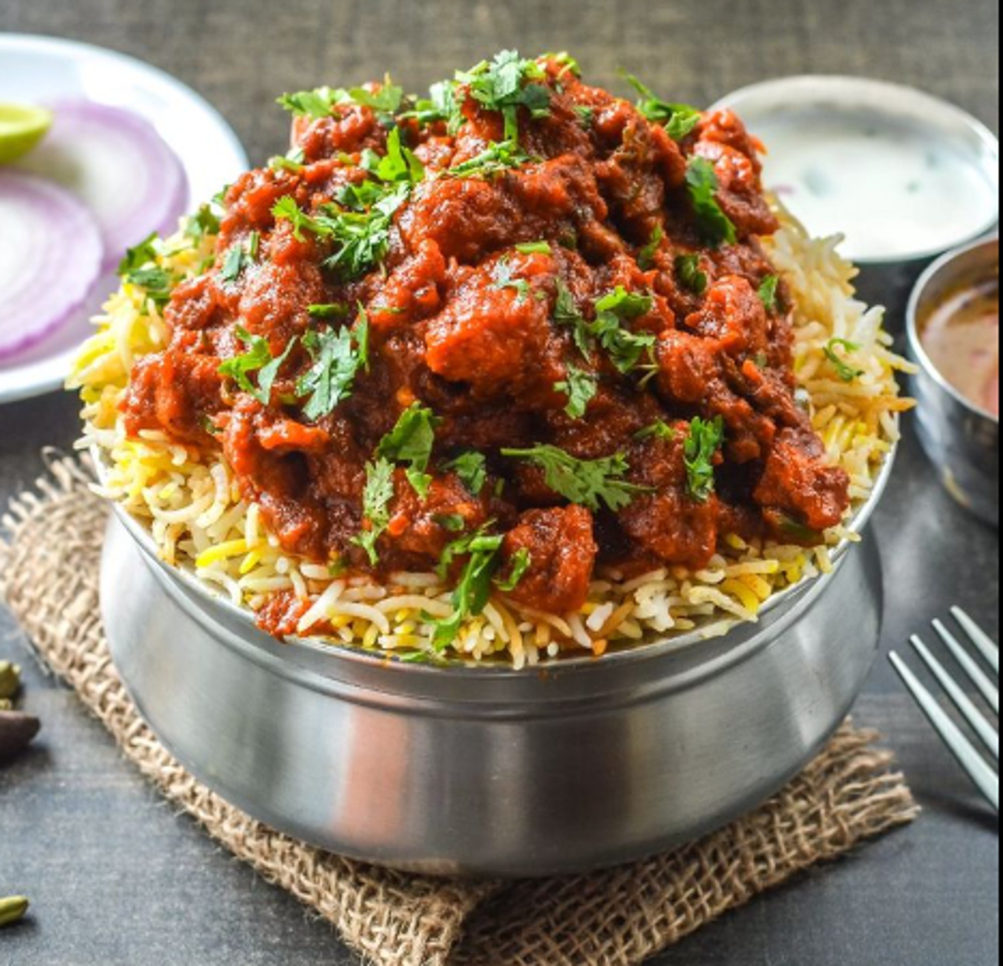 Chicken 65 Biryani
