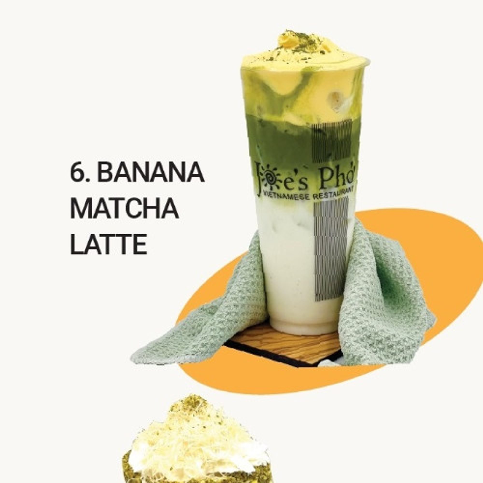 BANANA MATCHA LATTE
