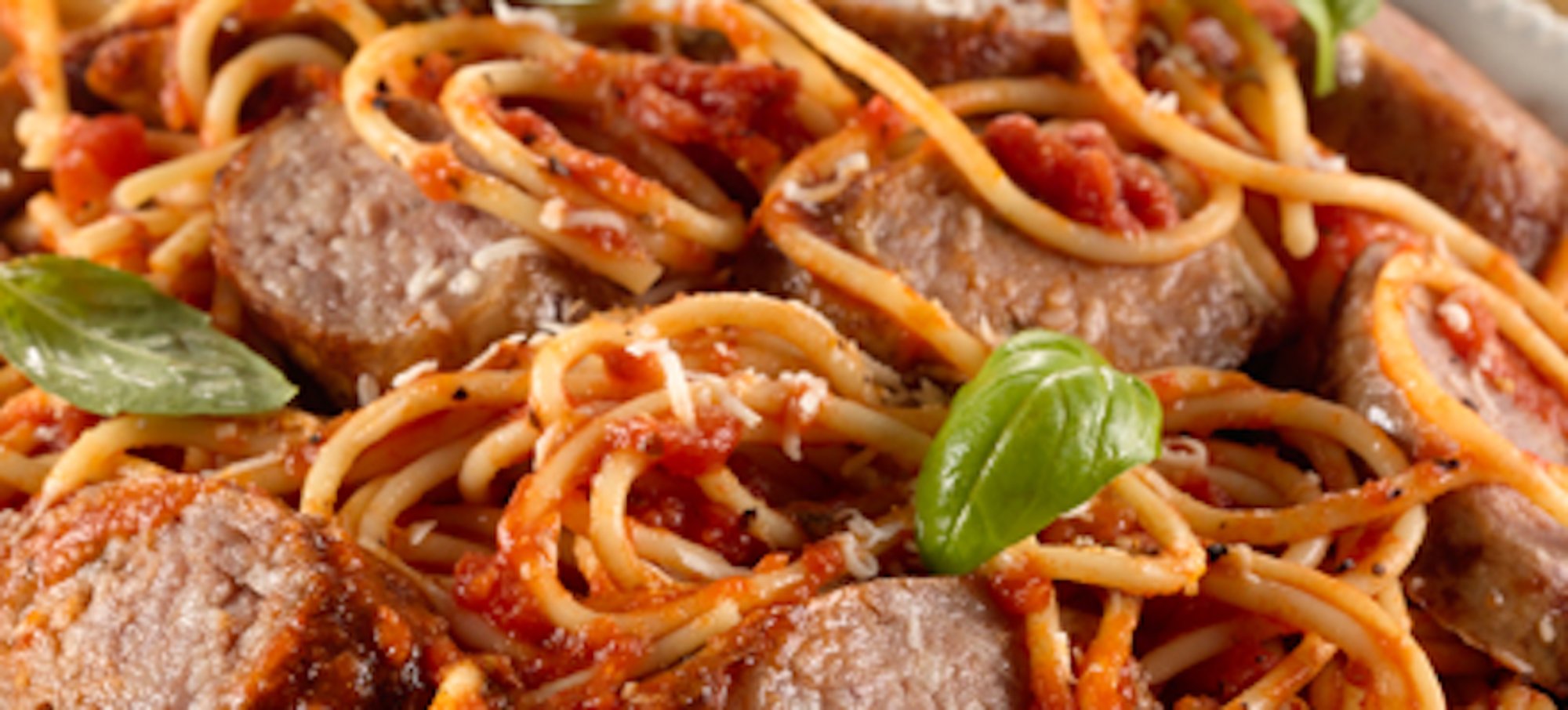 Sausage & Peppers Parmigiana