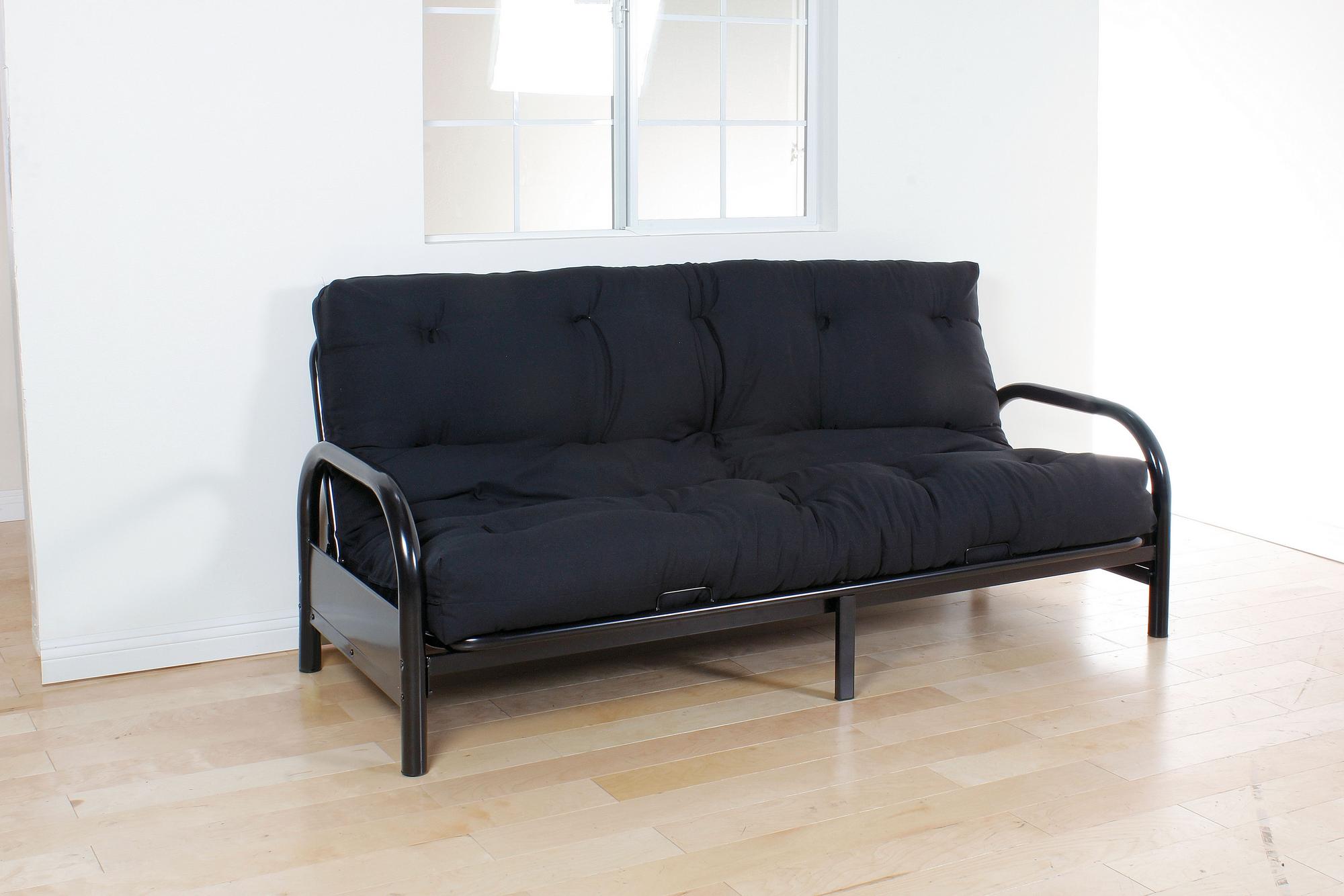 Alfonso Adjustable Sofa Frame w/ 6" Mattress - Black
