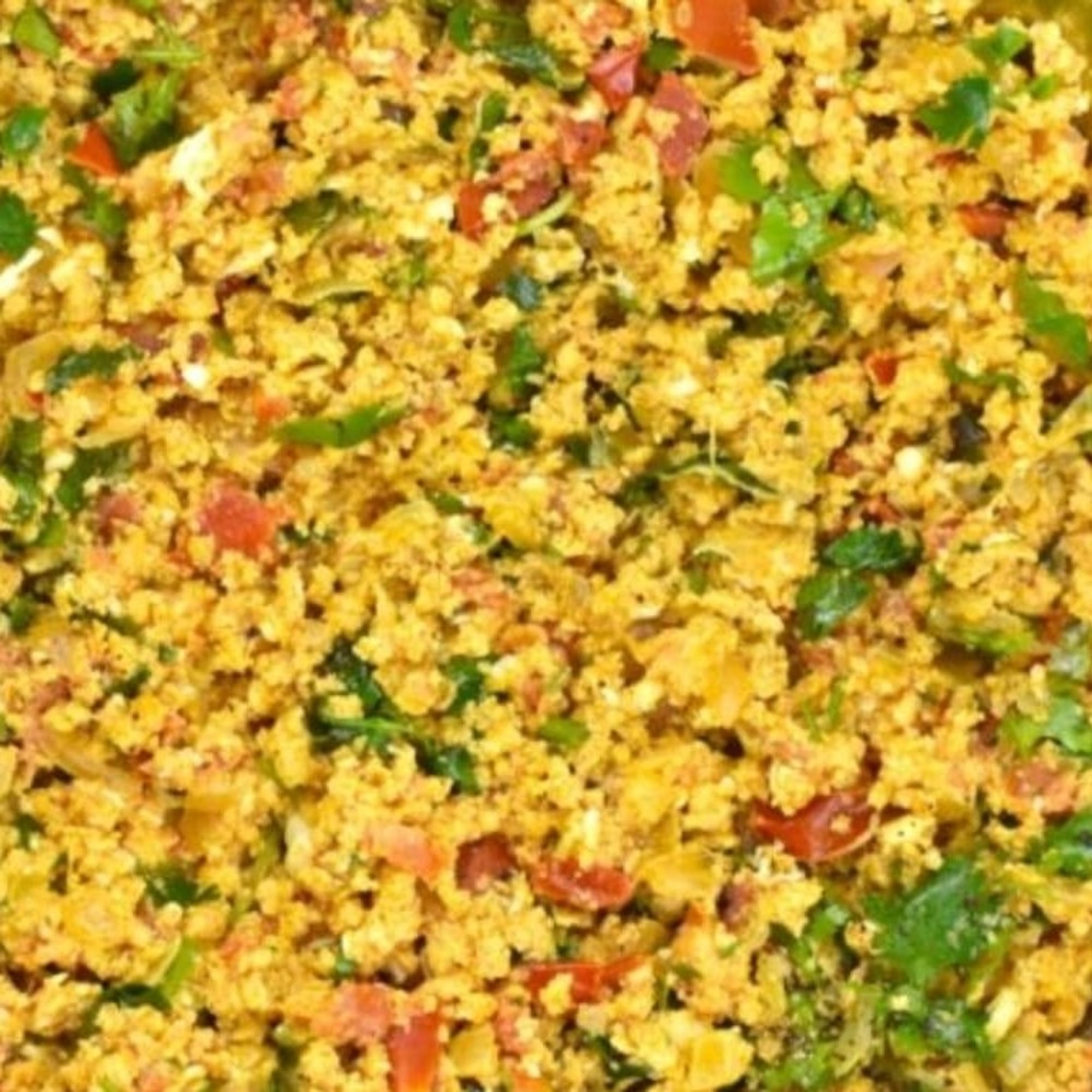 Egg Bhurji Pav