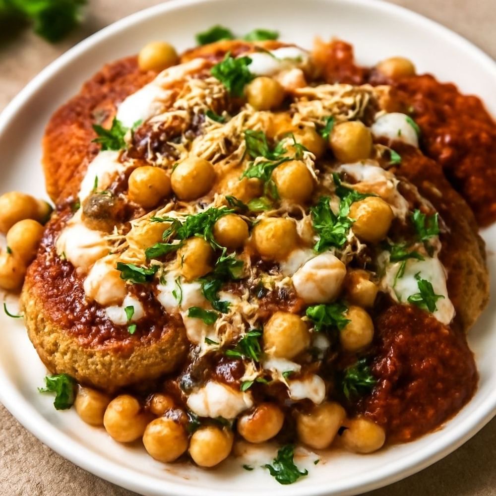 Aloo Tikki Chaat