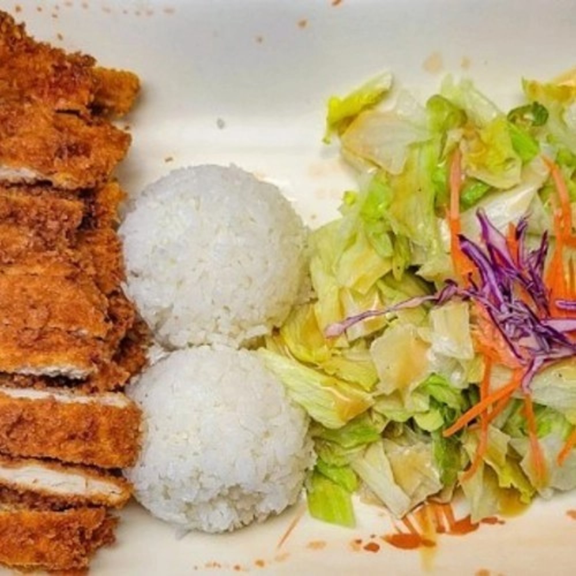 1. Chicken Katsu Platter