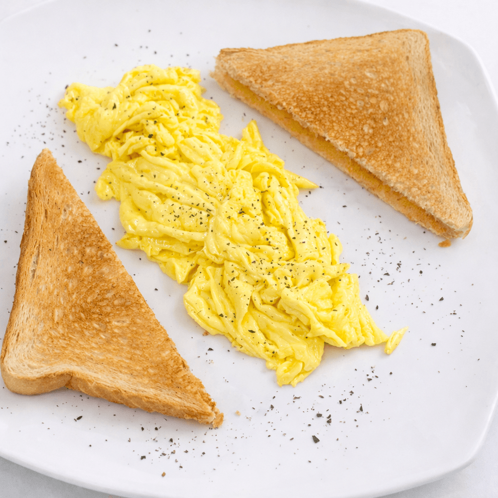 Kids Eggs and Toast