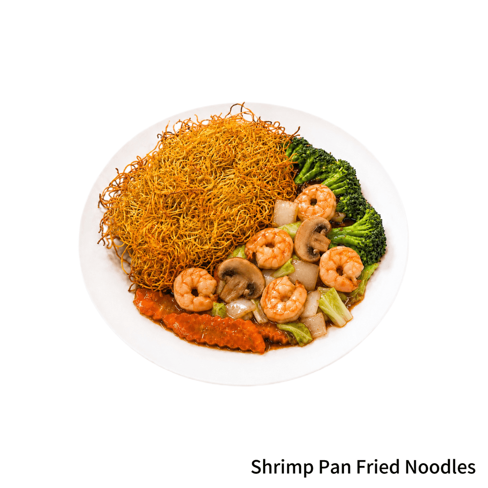 Shrimp Pan Fried Noodles