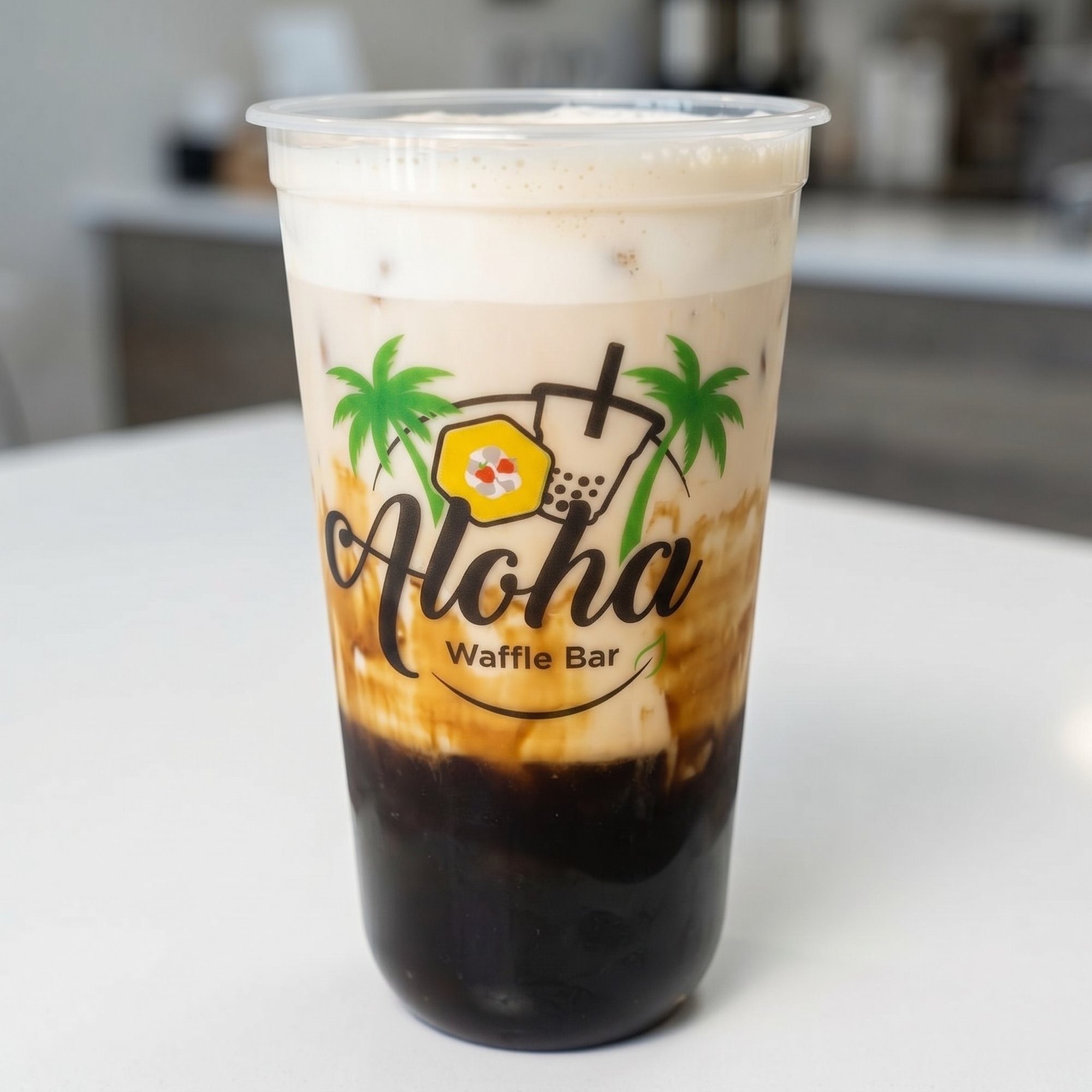 Lavender Kona Latte