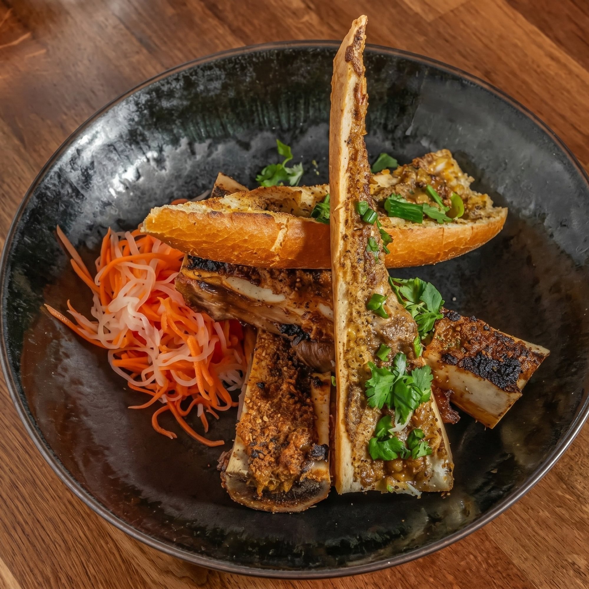 Lemongrass Grilled Bone Marrow