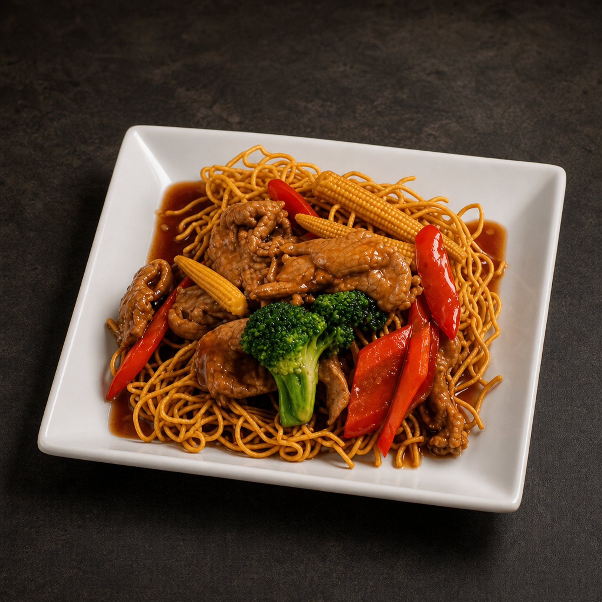 Mee Krob (Crispy Noodles)
