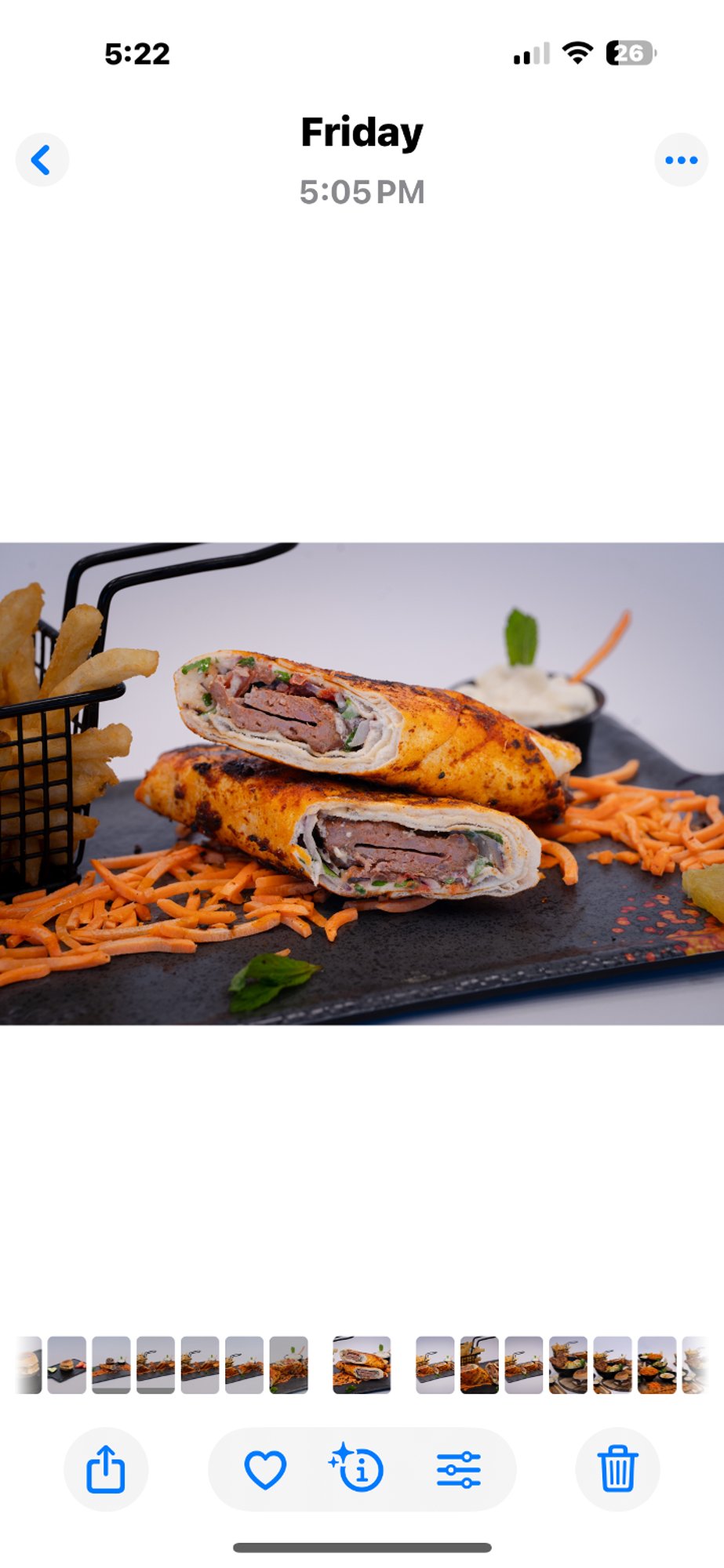 Lamb Kofta Wrap