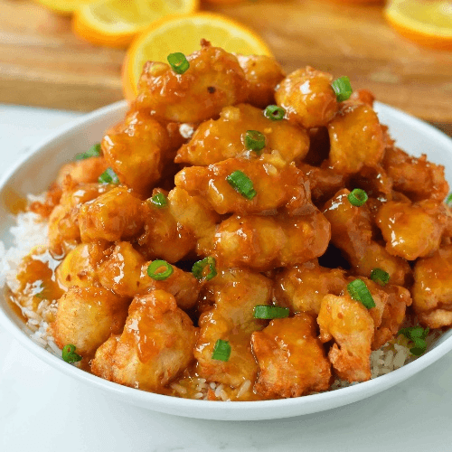 L. Orange Chicken