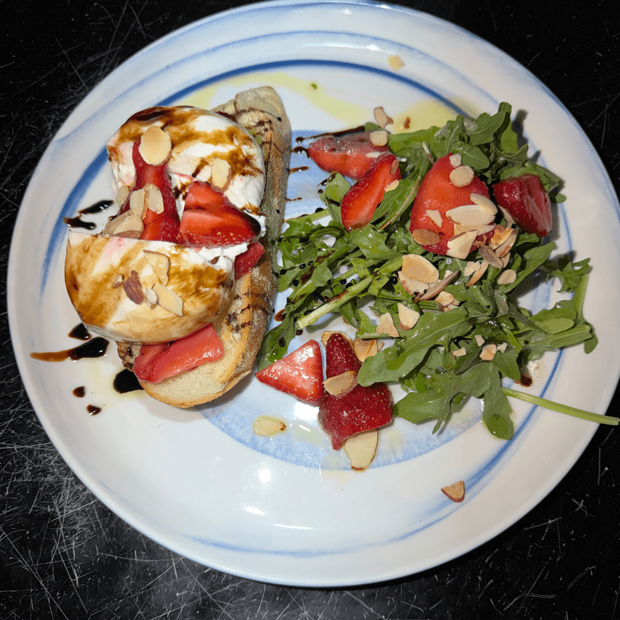Buratta Toast