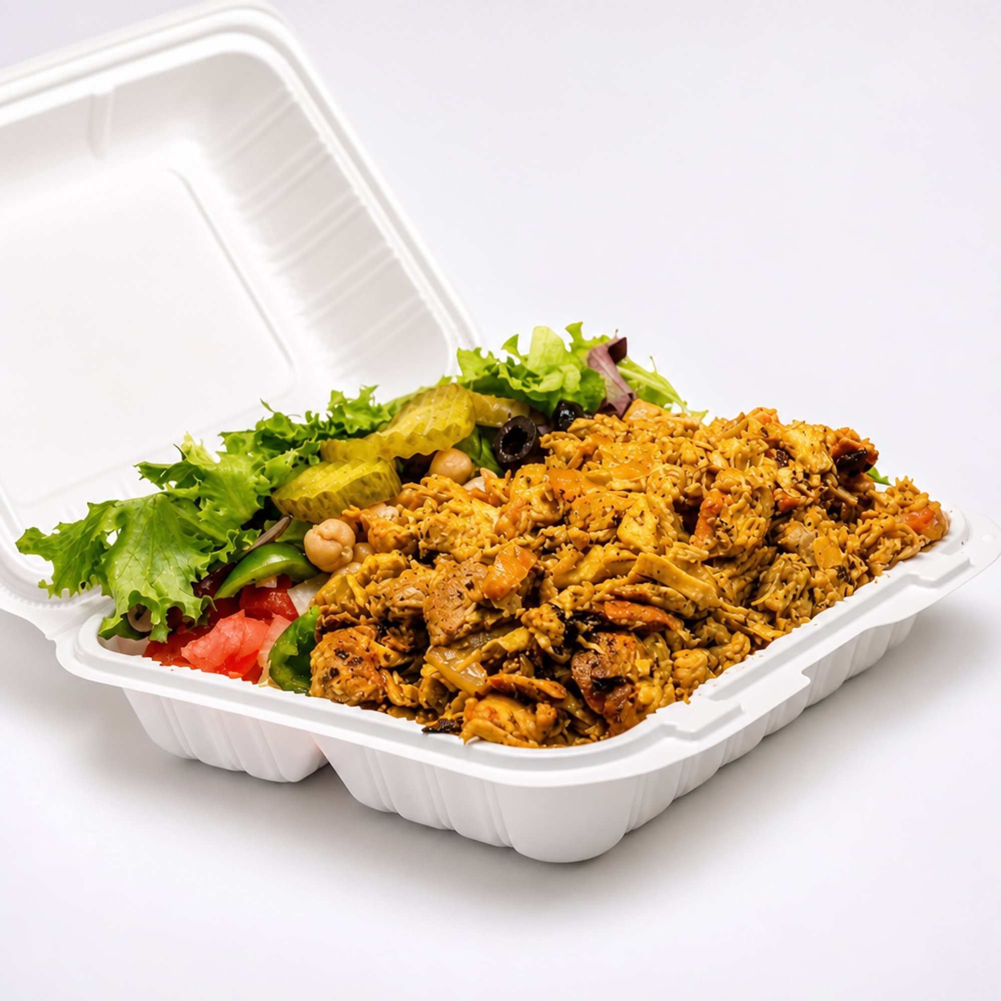 Chicken Gyro over Rice