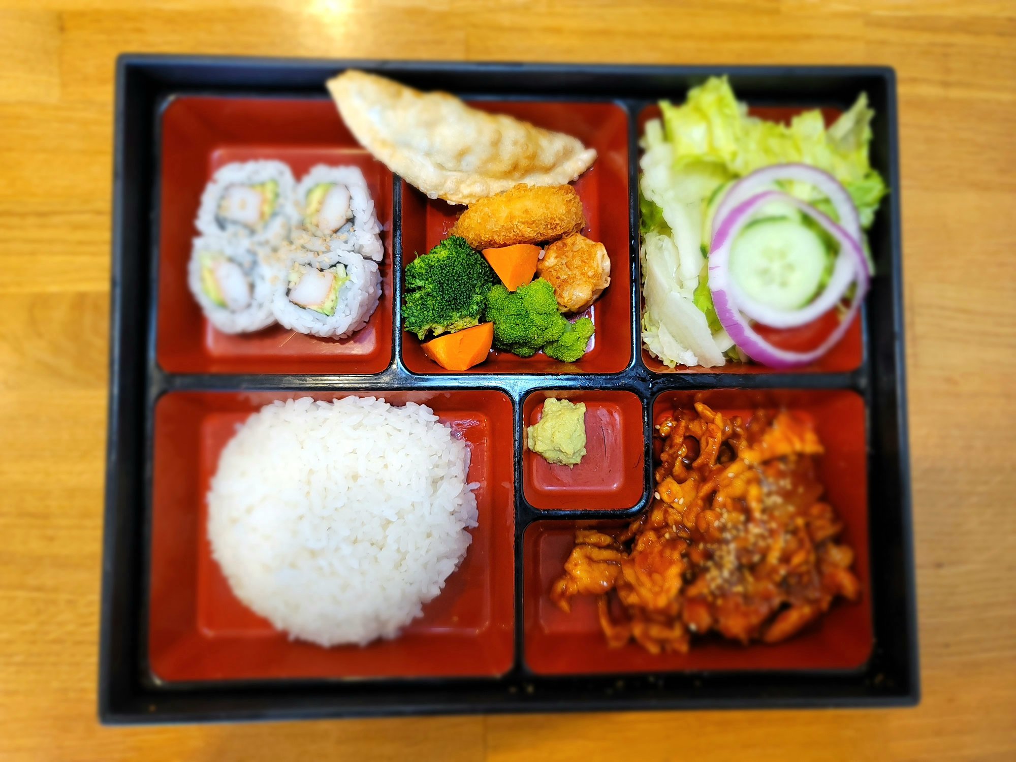 Spicy Chicken Bento