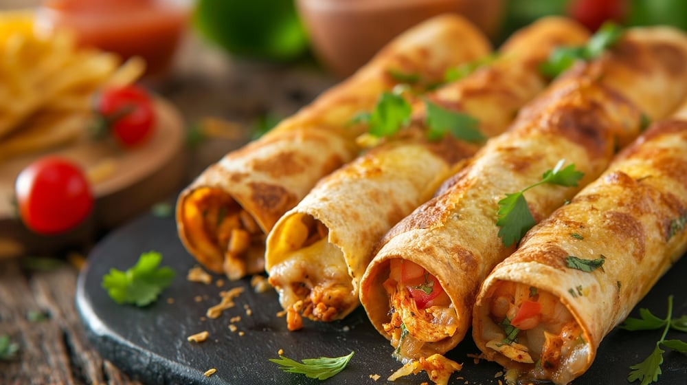 2 Taquitos ala cart