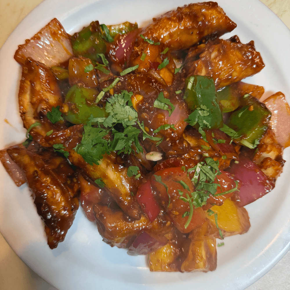 Chili Chicken Momos