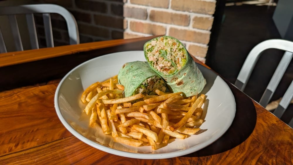 Chopped Chicken Caesar Wrap