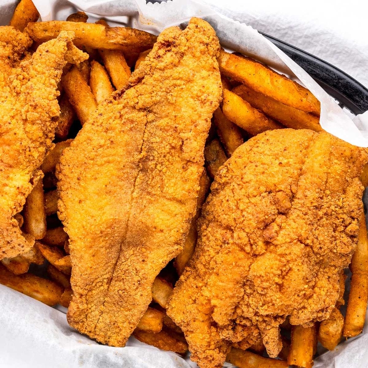 Fried Catfish Basket (3)