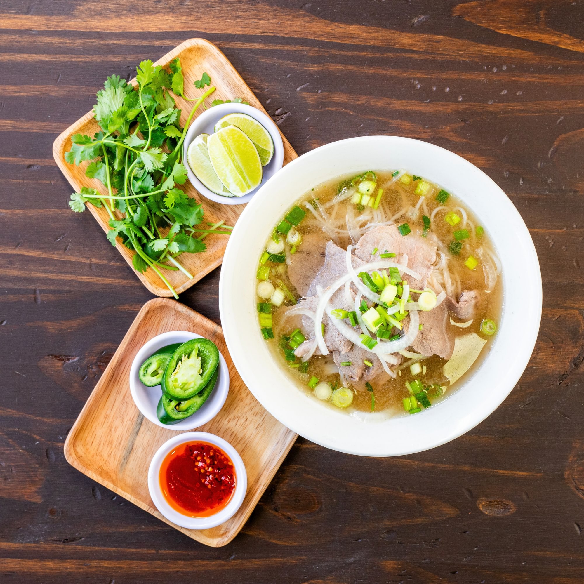 Beef Pho with a Choice of 2 Meats