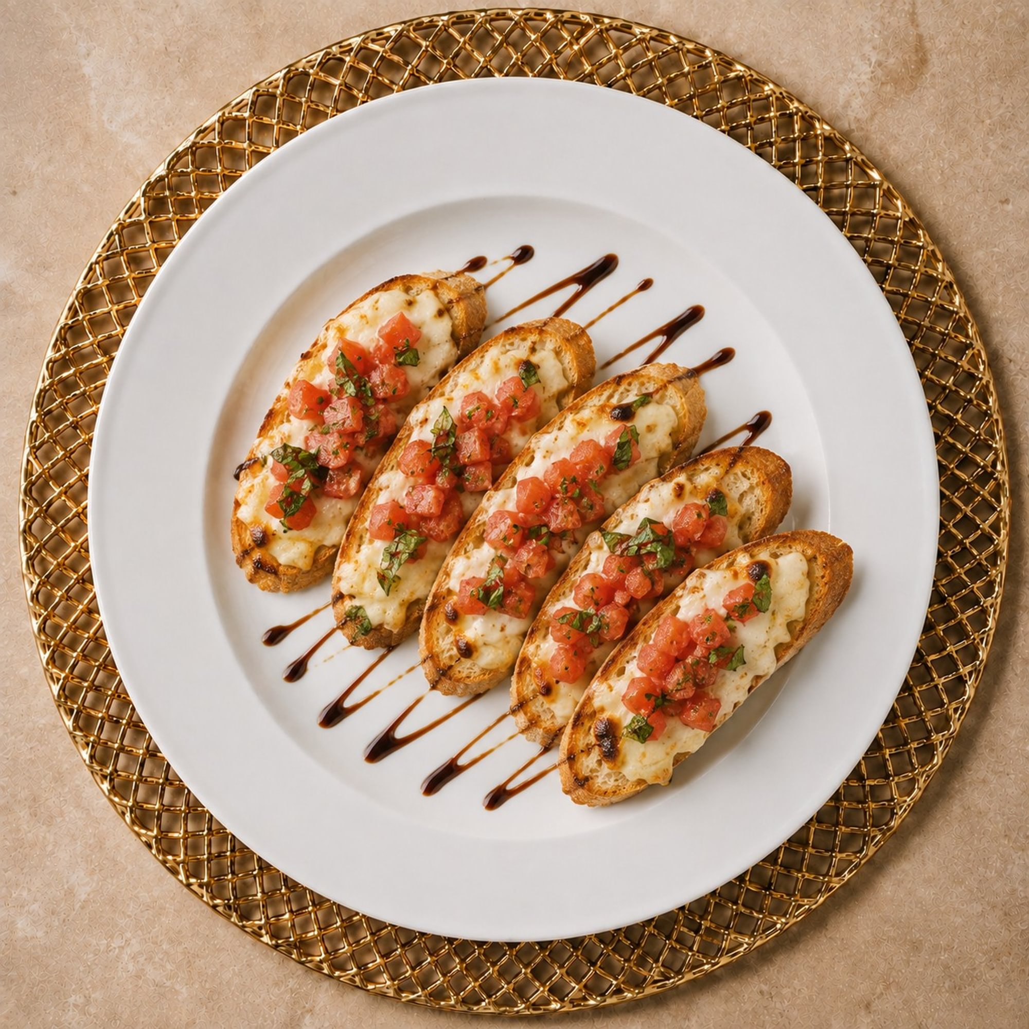 5 Cheese Bruschetta