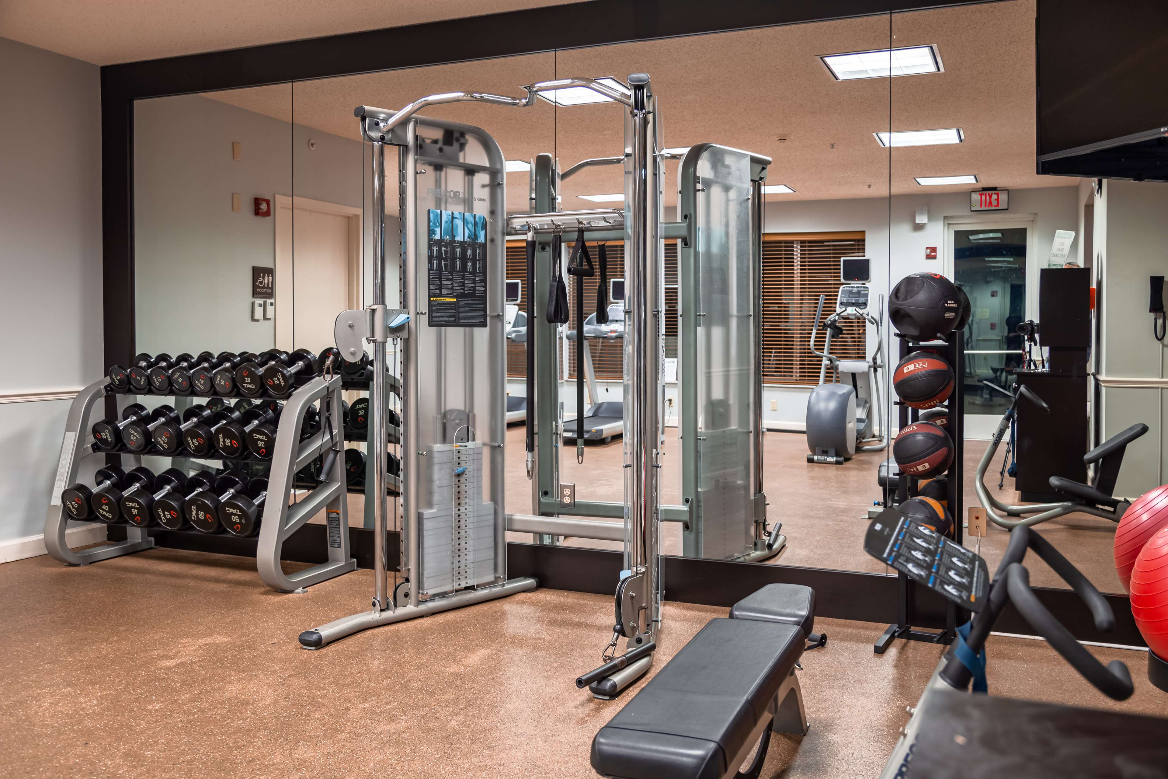 Health club  fitness center  gym