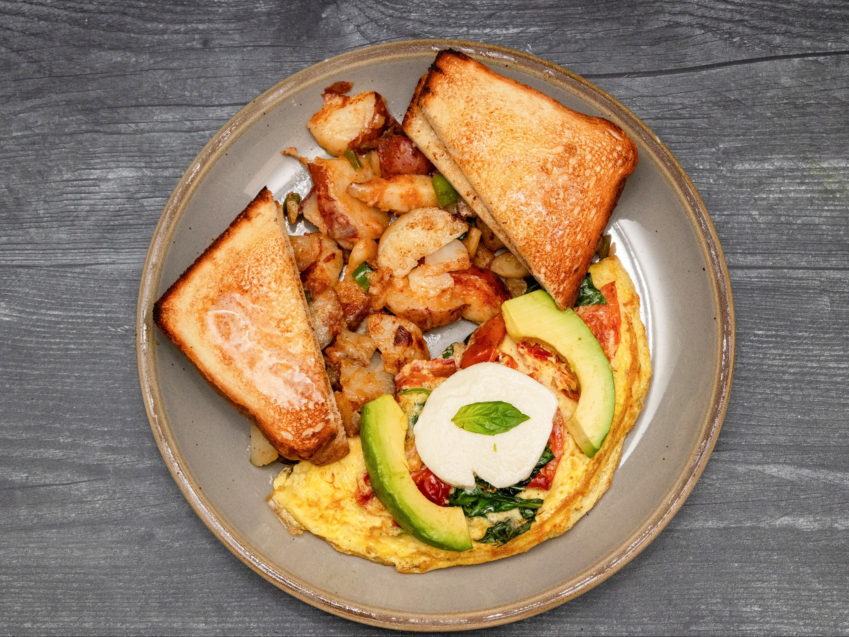 Roasted Tomato Omelette