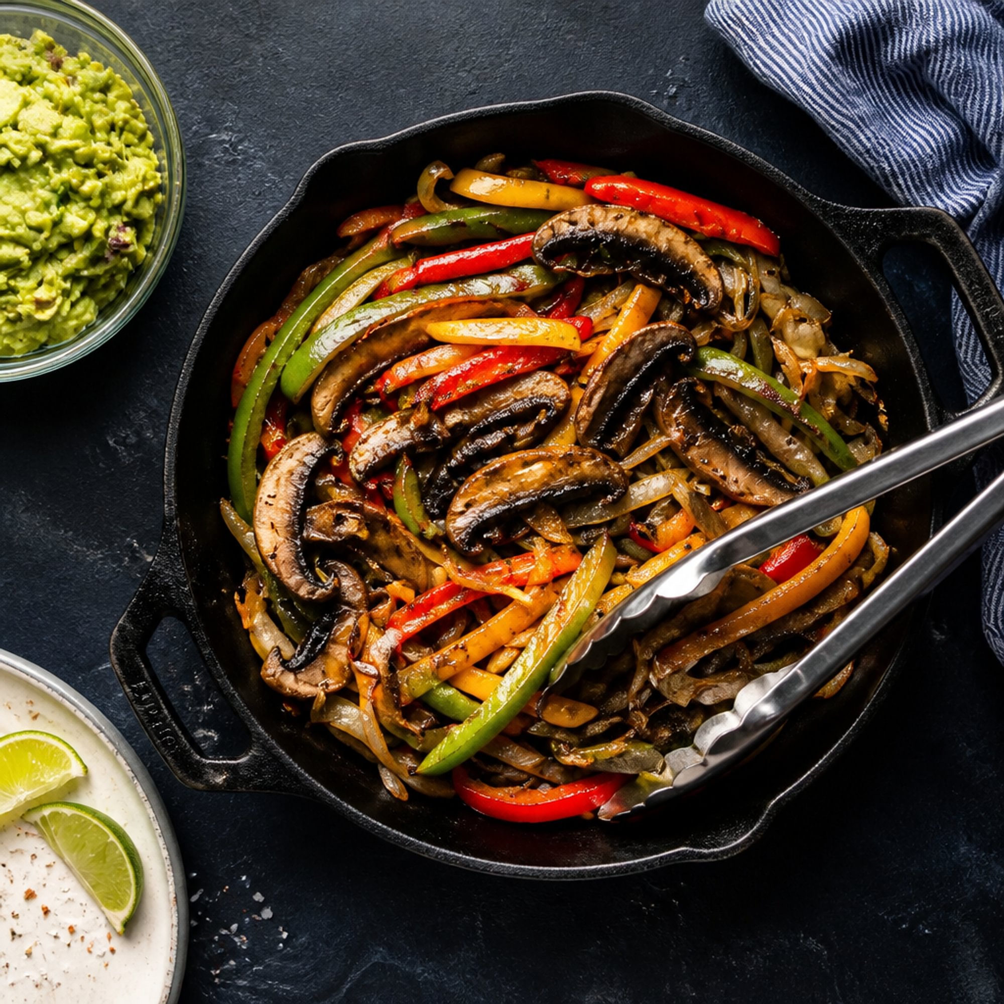 Portabella Mushroom Fajitas