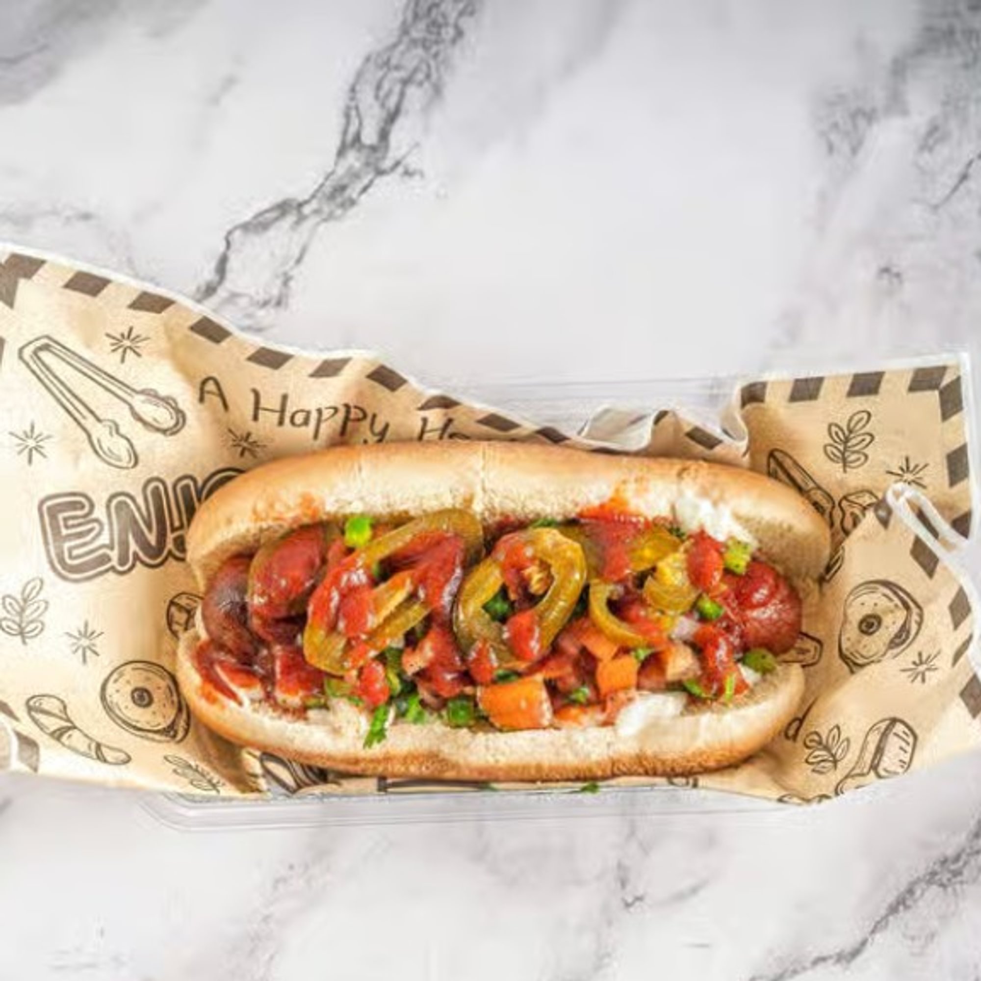 Hot Dog y Lata de Soda / Hot Dog and Soda Can