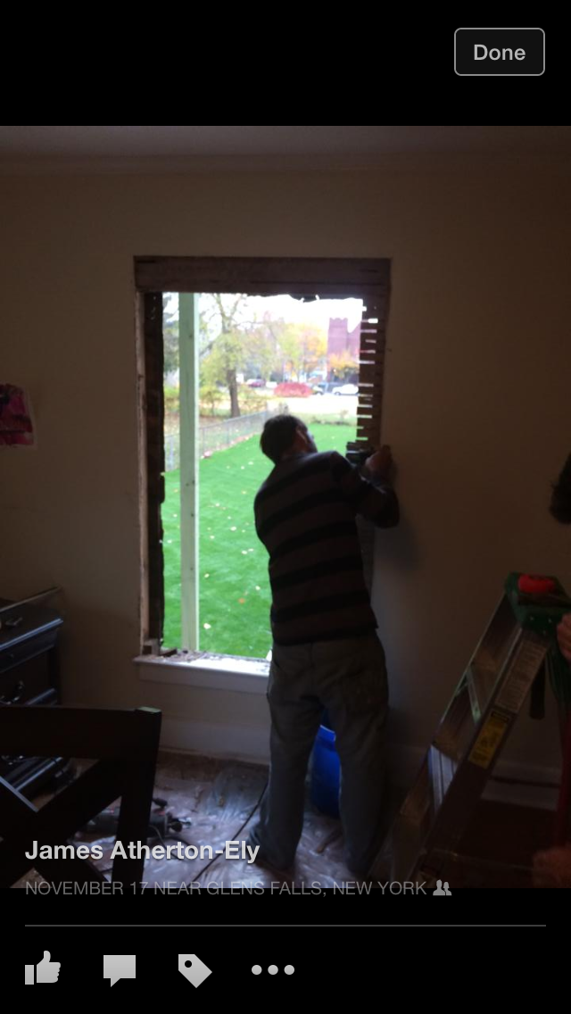 CUSTOM WINDOW INSTALLATION.