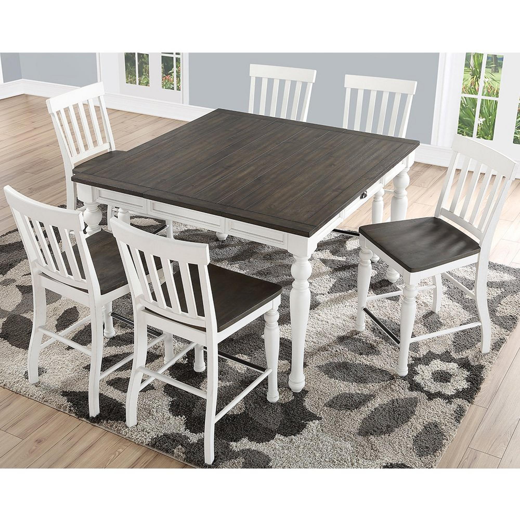 Joanna 7 - Piece Counter Height Dining Set