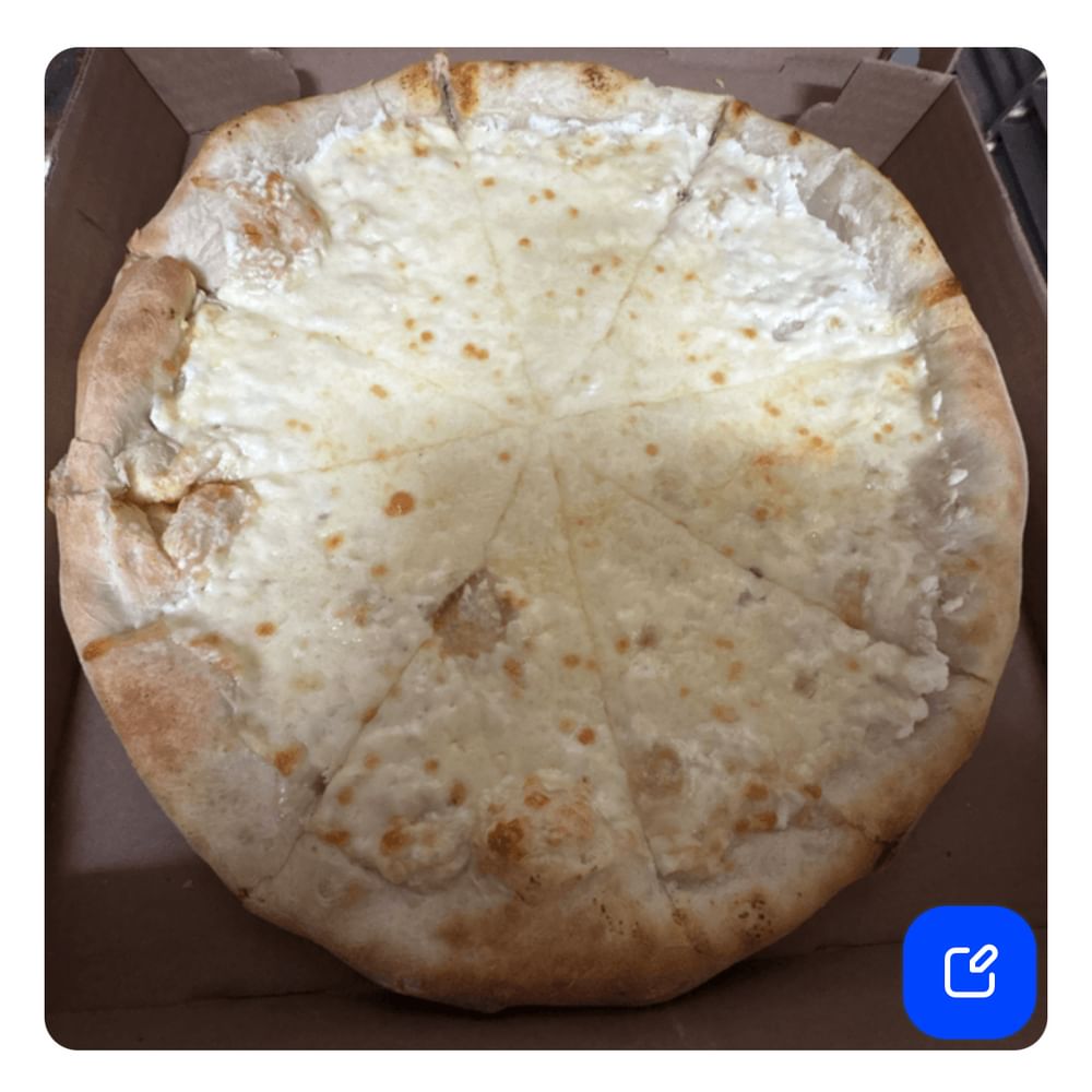 White Pizza (Small 12”)