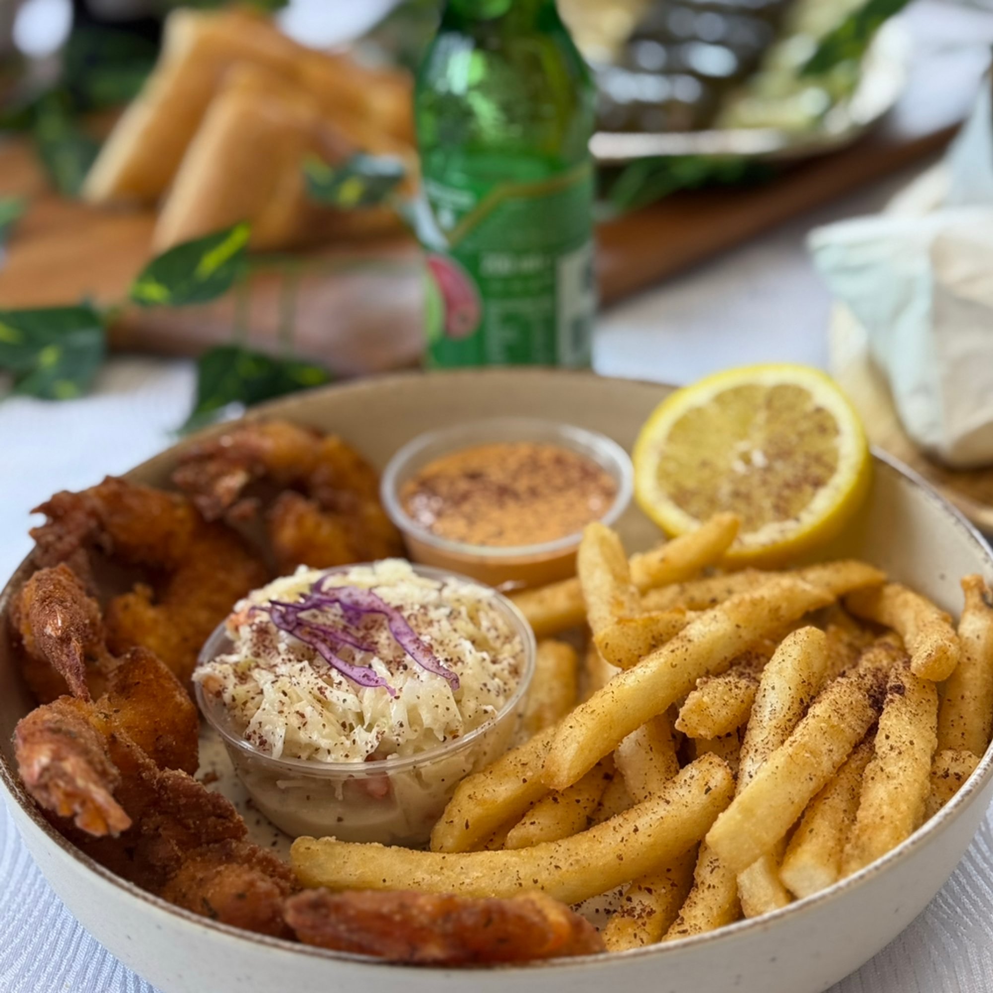 Dynamite Shrimp with Crispy FF